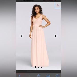 Bridesmaid dress - petal color